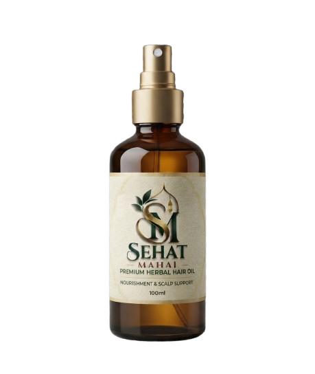 Sehat Mahal Premium Herbal Hair Oil Spray Bottle